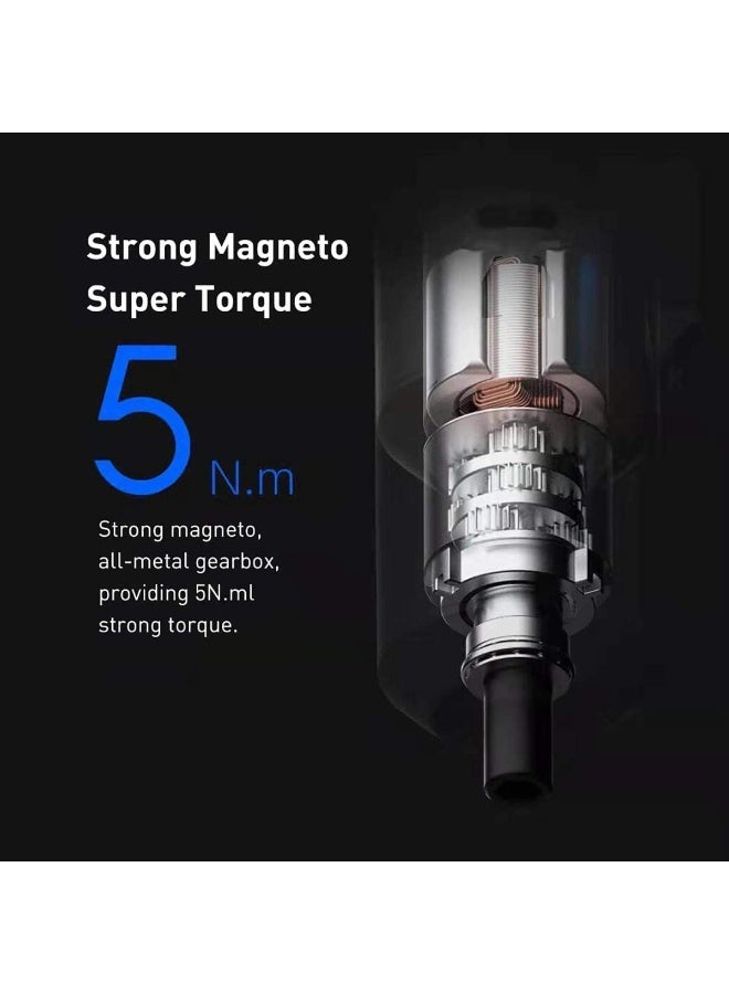 Mii Cordless Screwdriver- 5N m High Torque | 2000mAh large capacity battery | 12 S2 alloy steel tips - Image 4